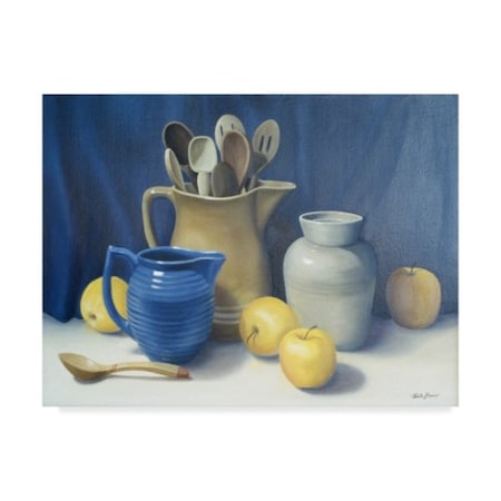 Trademark Fine Art Cecile Baird 'Blue Pitcher' Canvas Art, 24x32 ALI39698-C2432GG